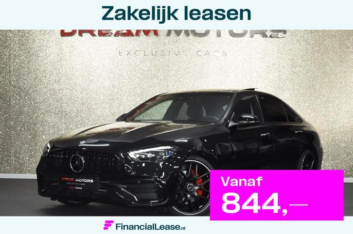 Mercedes-Benz C-klasse 300 e AMG 313pk | C63 AMG | MEMORY |, Auto's, Mercedes-Benz, Bedrijf, Lease, Financial lease, C-Klasse