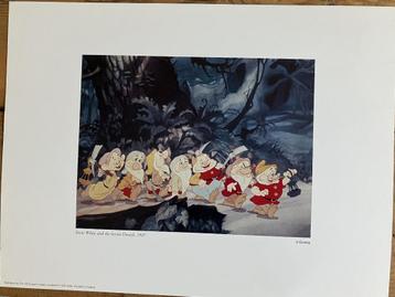 Mooie Disney print Sneeuwwitje € 15,00 beschikbaar voor biedingen