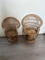 Vintage Rotan Poppenstoeltjes, Ophalen of Verzenden, Gebruikt, Accessoires