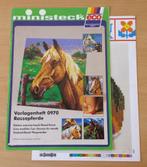 Ministeck - Voorbeeldboekje 0970 Raspaarden - 1987, Gebruikt, Voorbeeldboek, Ophalen of Verzenden, Ministeck