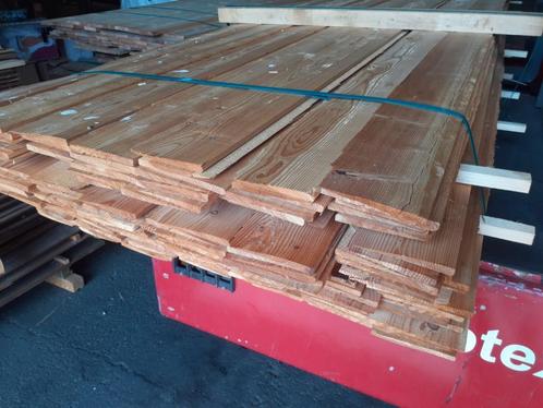 Partij Douglas Zweeds rabat afzagers 225 stuks 490 en 610 cm, Tuin en Terras, Palen, Balken en Planken, Planken, 250 cm of meer