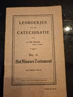 Oud Catechisatie Lesboekje - L. De Baan, Ophalen of Verzenden, Gelezen, L. De Baan, Christendom | Protestants