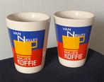 2 Van Nelle’s pakjes koffie bekers. Hoogte 10 cm., Verzamelen, Ophalen of Verzenden, Zo goed als nieuw, Gebruiksvoorwerp