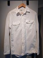 Lacoste Overhemd Wit Maat M, Gedragen, Wit, Lacoste, Halswijdte 39/40 (M)