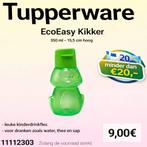 Tupperware EcoEasy Kikker Drinkfles Nieuw, Ophalen of Verzenden, Nieuw