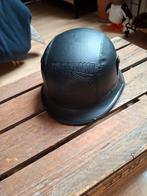 Oude vintage brommer , motor helm van Harley Davidson., Ophalen of Verzenden
