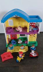 Fisher-Price Little People Poppenhuis Compleet, Ophalen of Verzenden, Gebruikt, Poppenhuis