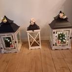 Gedecoreerde lantaarns met lichtjes, Ophalen of Verzenden