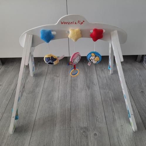 Leuke houten babygym/activitygym/speelboog Woezel en Pip, Kinderen en Baby's, Speelgoed | Babyspeelgoed, Gebruikt, Babygym, Ophalen of Verzenden