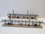 VOLLMER H0 3532 Perron 24,75x4,8x7,0cm met portaalmast 4 st., Overige merken, Gebruikt, Gelijkstroom of Wisselstroom, Brug, Tunnel of Gebouw