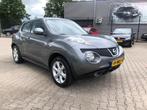 Nissan Juke 1.6 NAVI CAMERA CRUISE AIRCO ECC TRH, Euro 5, Stof, Zwart, 4 cilinders