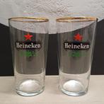 VINTAGE HEINEKEN BIERGLAZEN, Ophalen of Verzenden, Zo goed als nieuw, Glas of Glazen, Heineken