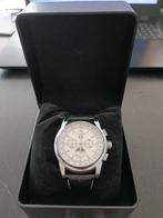 heren horloge Forsining, Leer, Staal, Breitling, Polshorloge