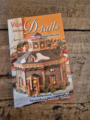 Zeldzaam! Department 56 Village Catalogus 2008 beschikbaar voor biedingen