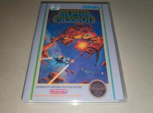 Alpha Mission NES Game Case, Spelcomputers en Games, Games | Nintendo NES, Zo goed als nieuw, Verzenden
