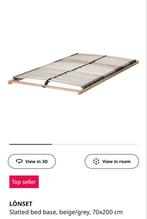 IKEA LÖNSET Lattenbodem 70x200 - Nieuw!, Beige, Nieuw, Ophalen of Verzenden, 200 cm