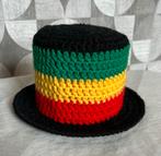 Toiletrolhoedje rasta reggae gehaakt hoedje hoedenplank, Ophalen of Verzenden, Nieuw