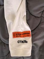 Heron Preston Stijl T-shirt - Nieuw!, Kleding | Heren, T-shirts, Ophalen of Verzenden, Nieuw, Maat 48/50 (M), Wit