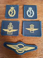 Emblemen avondtenue Luchtmacht, Ophalen of Verzenden, Luchtmacht, Nederland, Embleem of Badge