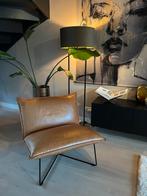 Jess Design Cognac Leren Stoel - Goede Staat, Ophalen, Gebruikt, 75 tot 100 cm, Leer