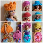 Haakpatroon hoedjes, tasjes, kroontje voor barbiepoppen, Ophalen, Nieuw, Haken, Patroon of Boek