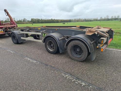 3-ASSIGE CONTAINER AANHANGWAGEN, 2014, Auto's, Vrachtwagens, Bedrijf, Aanhangers en Opleggers, Euro 6, Ophalen