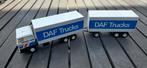 Lion Toys DAF 3300 Demo Truck met Oplegger, Hobby en Vrije tijd, Modelauto's | 1:50, Ophalen of Verzenden, Gebruikt, Bus of Vrachtwagen