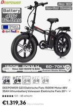 Elektrische vouwfiets - Compact en handig! 20” met gashande, Fietsen en Brommers, Elektrische fietsen, Overige merken, Nieuw, Ophalen of Verzenden