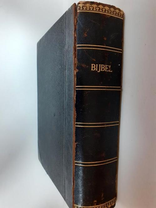 Bijbel, uitgave 1880 WD-022/9, Boeken, Godsdienst en Theologie, Gelezen, Ophalen of Verzenden