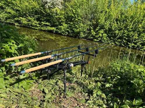 Complete set Fox Shimano, Watersport en Boten, Hengelsport | Karpervissen, Zo goed als nieuw, Complete set, Ophalen
