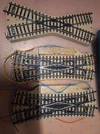 Marklin kruiswissels en normale wissels, Wisselstroom, Gebruikt, Rails, Ophalen of Verzenden