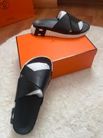 Hermes Infra Sandal Slippers Met Doos En Toebehoren!!, Verzenden, Zwart, Nieuw, Hermes