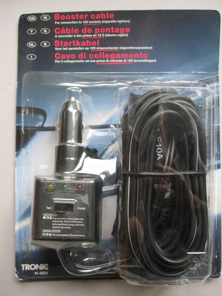 AUTO NOODSTARTHULP VOOR 12 VOLT ACCU – NIEUW, Auto-onderdelen, Accu's en Toebehoren, Universele onderdelen, Nieuw, Ophalen of Verzenden