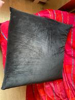 Lounge Kussen donkerblauw velours 100x100, Huis en Inrichting, Ophalen of Verzenden, Zo goed als nieuw