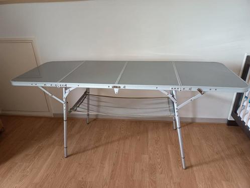 CampArt Kansas XL alu campingtafel, Caravans en Kamperen, Kampeermeubelen, Zo goed als nieuw, Campingtafel, Ophalen