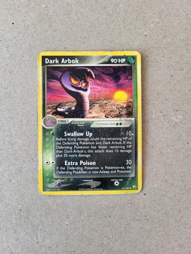 Dark Arbok, Ophalen of Verzenden, Gebruikt