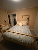 Gjöra bed Ikea, Huis en Inrichting, Ophalen, Tweepersoons, Zo goed als nieuw, 160 cm