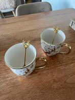 Grote kerstmokken met kerst lepeltjes € 8.00, Diversen, Kerst, Ophalen of Verzenden, Nieuw