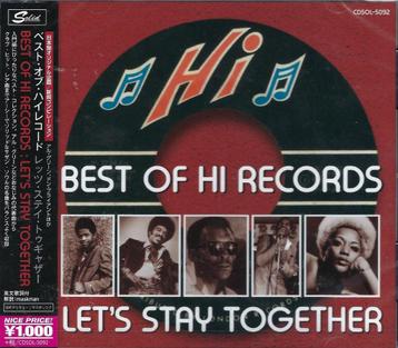 V/a - Best Of Hi Records - Let's Stay Together NEW CD JAPAN beschikbaar voor biedingen