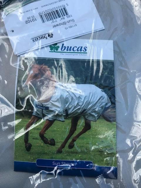 Bucas Zon- / Regendeken 7.0 NIEUW, Dieren en Toebehoren, Paarden en Pony's | Dekens en Dekjes, Bucas, UV-werend, Nieuw, Extra Full (XL)