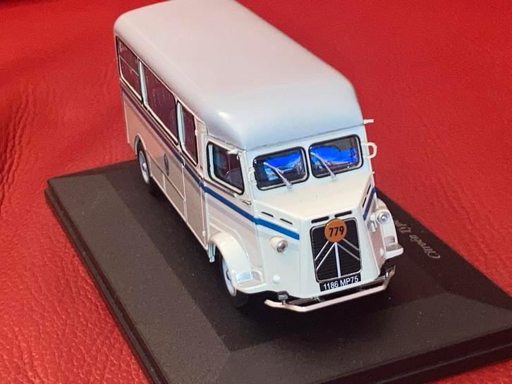Citroën Type H - 1962 Aéroport de Paris - Minichamps, Hobby en Vrije tijd, Modelauto's | 1:43, Zo goed als nieuw, Bus of Vrachtwagen