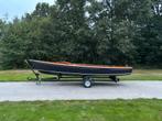 Nette Spanker Zeilboot COMPLEET met langstaart 2 takt motor, Watersport en Boten, Ophalen, Tot 10 pk, Zo goed als nieuw, 3 tot 6 meter