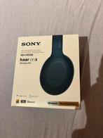 Noise cancelling Sony WH-H910N h.ear on 3 blauw, Bluetooth, Zo goed als nieuw, Sony, Op oor (supra aural)