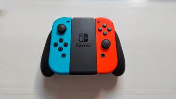 Nieuwe Nintendo Switch Joy-Con Set. Grip holder 2x strap-ons beschikbaar voor biedingen