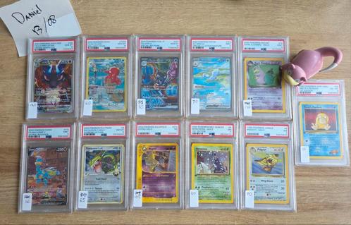PSA 7 8 9 10 Gegradeerde Pokémon Kaarten - Diverse Sets, Hobby en Vrije tijd, Verzamelkaartspellen | Pokémon, Nieuw, Ophalen of Verzenden