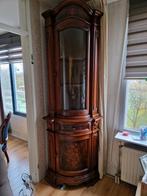 mahonie / noten houten hoekkast, Antiek en Kunst, Ophalen