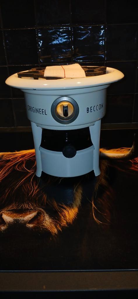 Origineel Beccon 1-pits petroleumstel - Bijna nieuwstaat, Antiek en Kunst, Antiek | Emaille, Ophalen of Verzenden