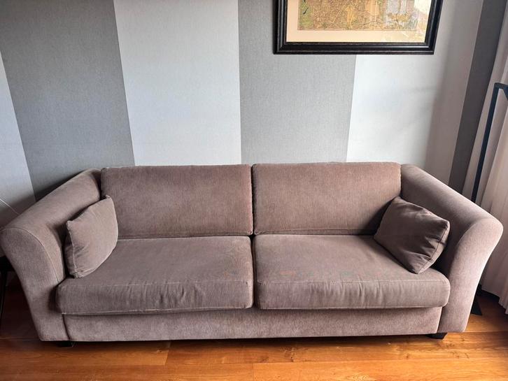 Mooie landelijke bank 3 zits., Huis en Inrichting, Banken | Bankstellen, Zo goed als nieuw, 200 tot 250 cm, 75 tot 100 cm, Ophalen of Verzenden