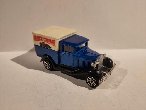 1/60 Majorette No. 201 Ford Model A Orange Company, Hobby en Vrije tijd, Modelauto's | Overige schalen, Zo goed als nieuw, Ophalen of Verzenden