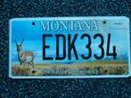 Kentekenplaat licenseplate Montana Nature Conservancy USA, Verzenden, Gebruikt, Auto's